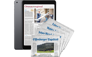 E-Paper + iPad 2020 + Gedruckte Wochenendausgabe
