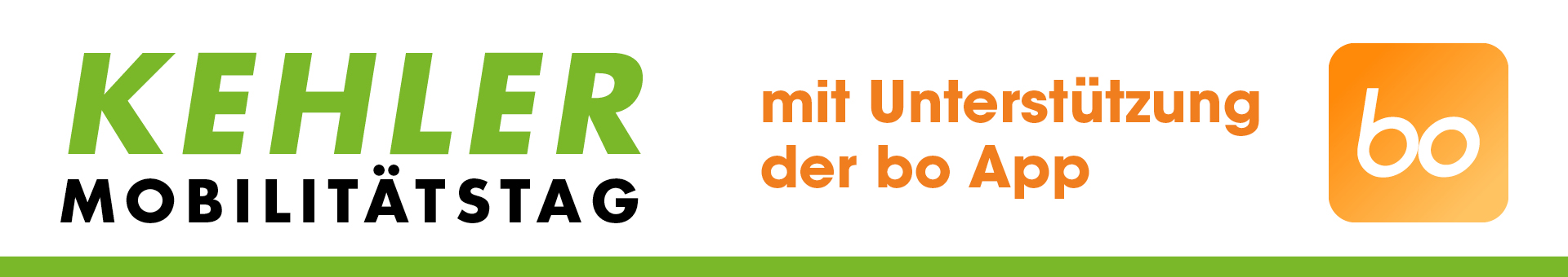 Kehler Mobilitätstag mit Unterstützung der bo App